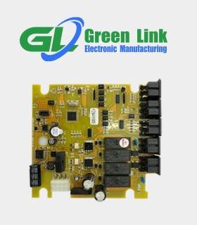 Yellow printed circuit board assembly